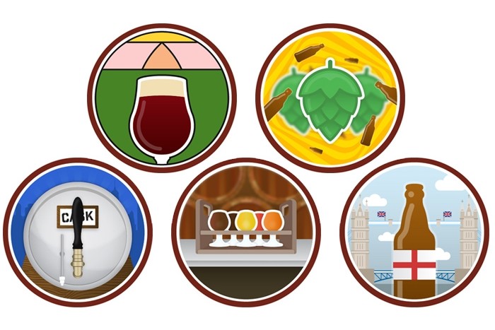 Untappd добавил 5 новых беджей