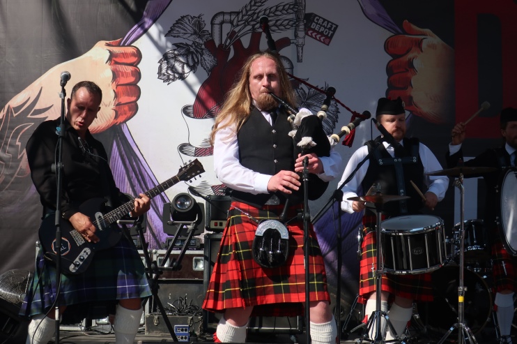 City Pipes на фестивале пива
