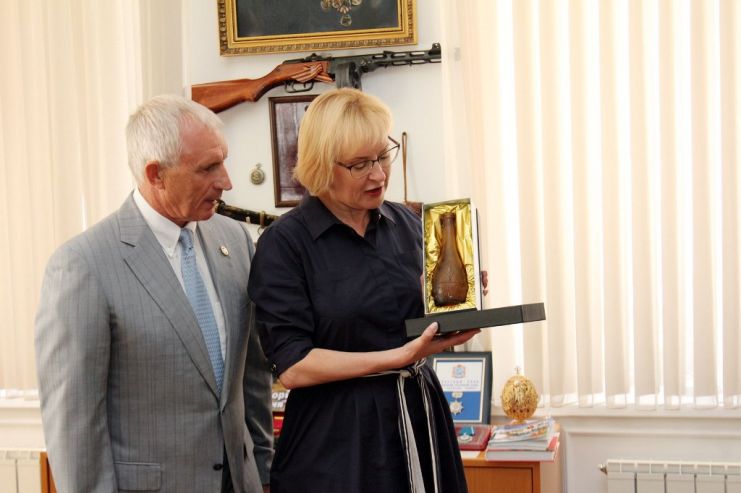 Мэр Самары поблагодарила Жигулёвский пивзавод за тёплый приём гостей ЧМ