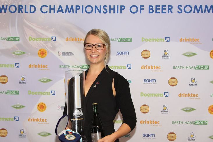 Чемпионом мира среди пивных сомелье впервые стала женщина