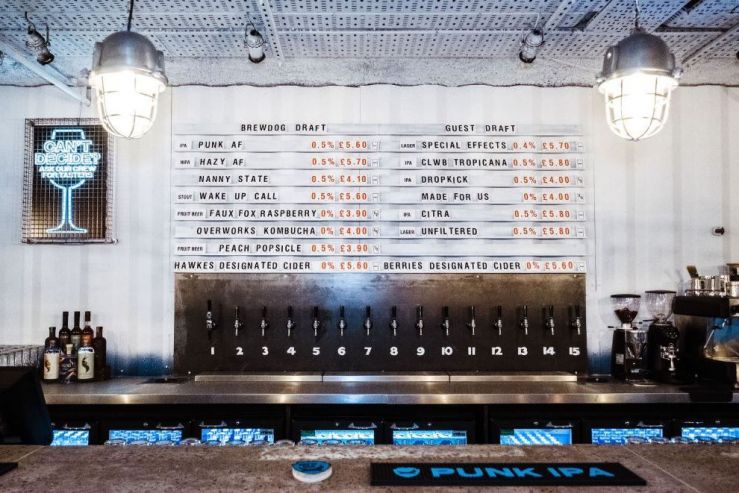 BrewDog открыла первый полностью безалкогольный бар