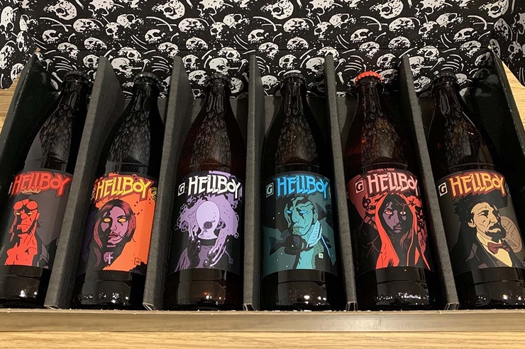 В США выпустили набор пива к юбилею комикса Hellboy
