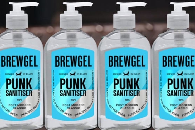 BrewDog объявила о запуске производства антисептиков для рук