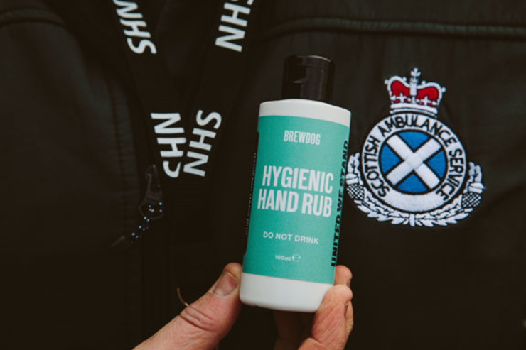 BrewDog: «Нам пришлось разливать санитайзер в пивные бутылки»