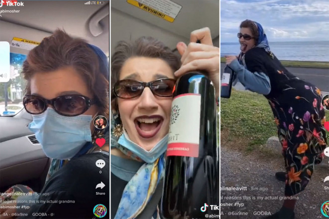 Новый челлендж в TikTok: подростки покупают алкоголь, нарядившись бабушками