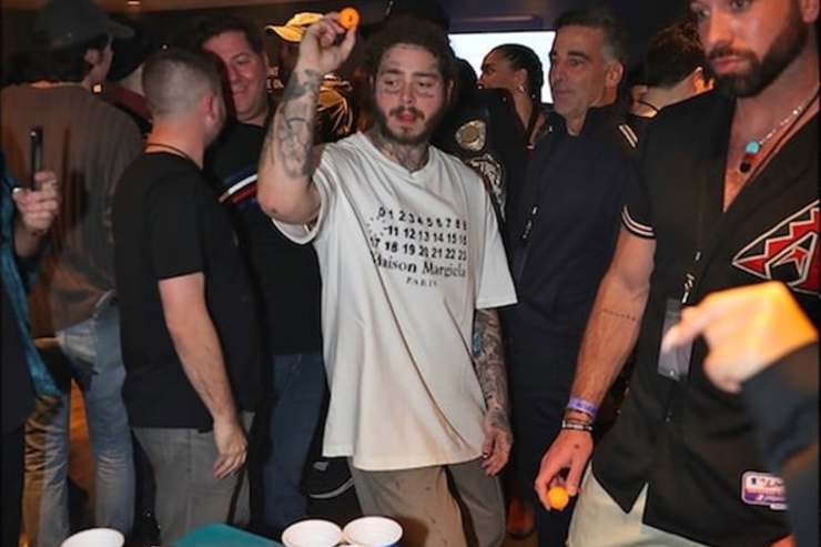 Рэпер Post Malone организует всемирный турнир по бирпонгу