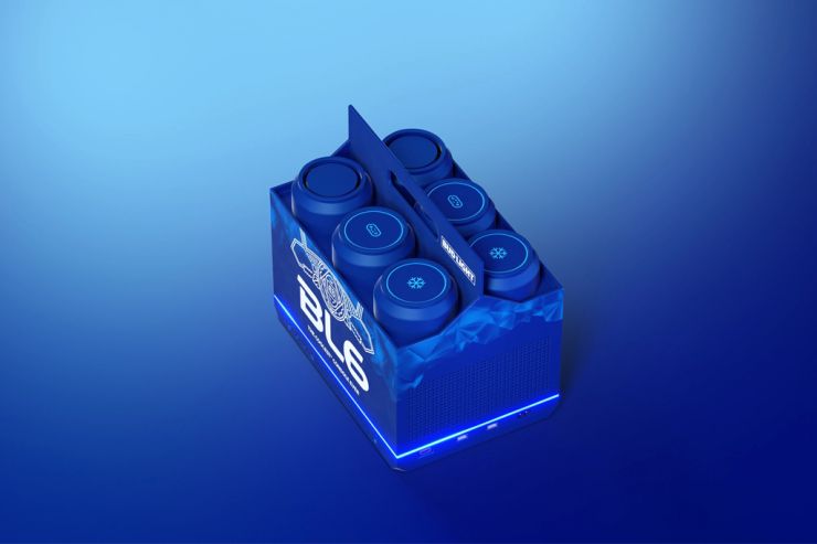 AB InBev разработал игровую консоль в форме упаковки пива