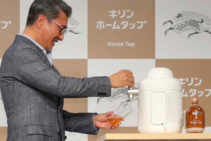Kirin делает ставку на крафт и домашний гаджет для розлива