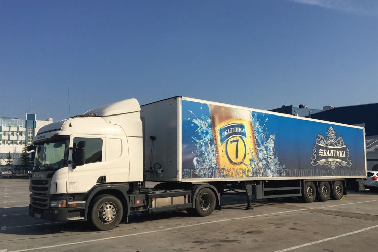 «Балтика» переводит часть автопарка на природный газ