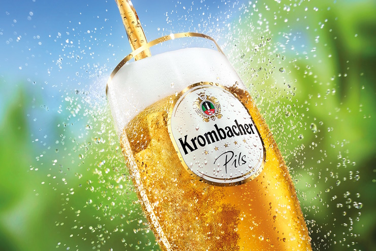 Самым популярным пивным брендом в Германии стал Krombacher
