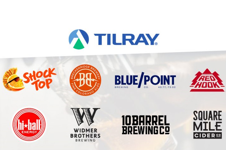 Tilray покупает 8 брендов крафтового пива и напитков у AB InBev