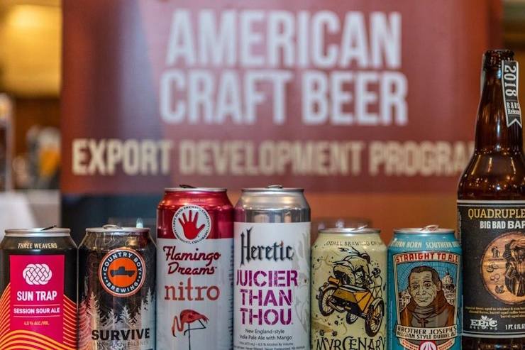 Объём экспорта крафтового пива из США в 2022 году составил 270 млн декалитров