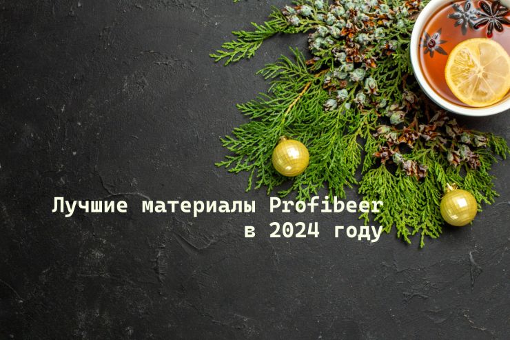 Лучшие материалы 2024 года Profibeer