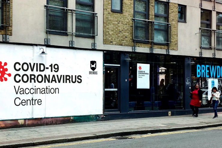 BrewDog  предлагает вакцинировать британцев в барах