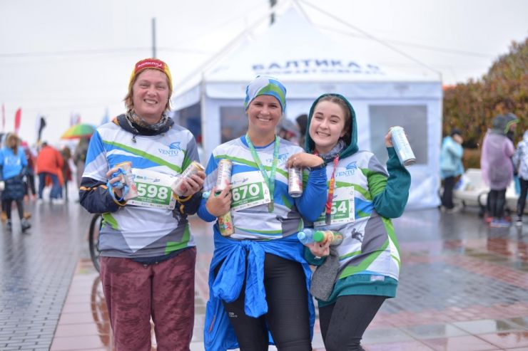 «Балтика 0» поддержала участников полумарафона «Моя столица»