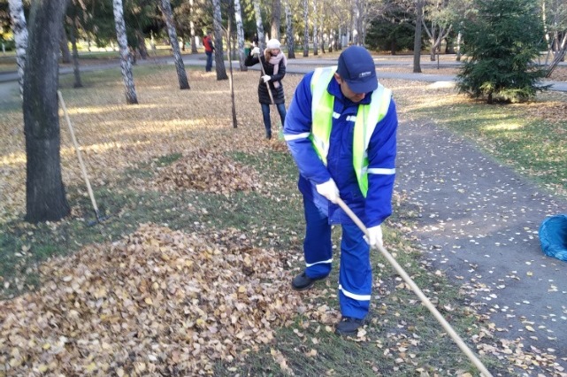 Сотрудники «Балтики» приняли участие в общегородском субботнике в Новосибирске