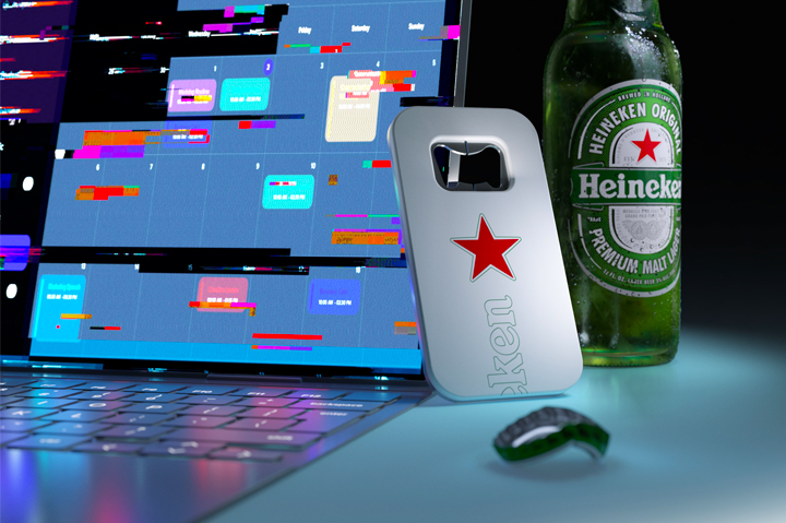 Heineken создала открывалку для пивных бутылок, которая борется со стрессом и трудоголизмом 