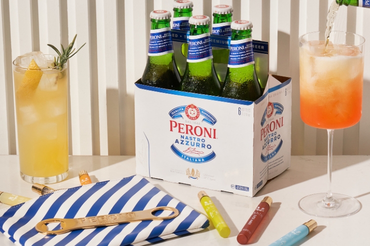 В Италии выпустили коллекцию ароматов, вдохновленных пивным брендом Nastro Azzurro