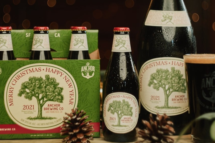 Anchor Christmas Ale в 2021 году выйдет с классическим дизайном
