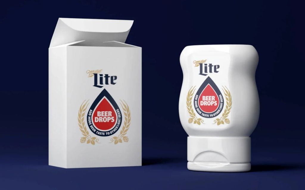 В США выпустили капли, которые превратят любое пиво в Miller Lite