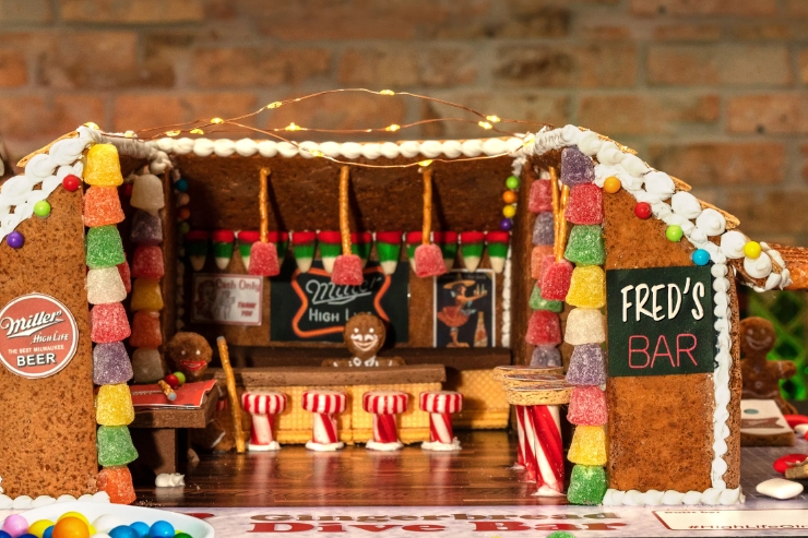 Miller High Life к Рождеству выпустил «пряничный бар»