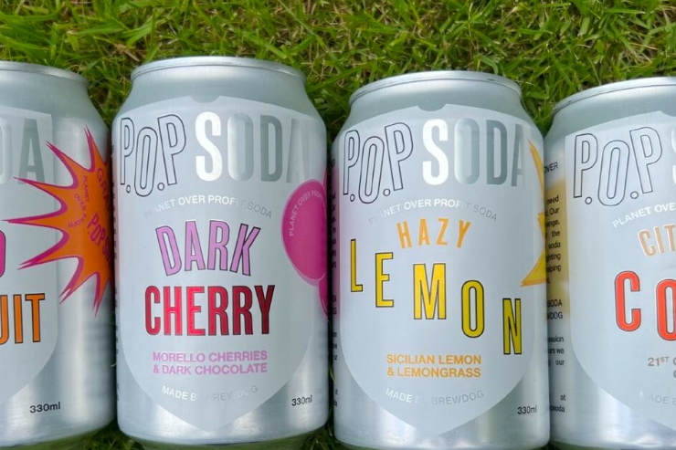 BrewDog выпускает серию безалкогольных напитков, которые помогут остановить изменение климата 