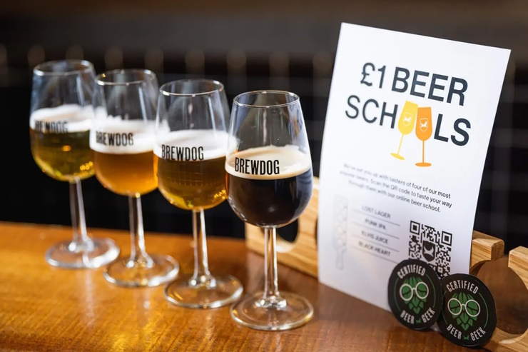 BrewDog предлагает стать сертифицированным биргиком за 1 фунт
