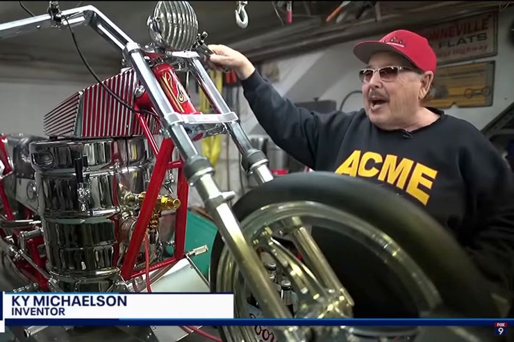 Инженер из США сконструировал мотоцикл, работающий на пиве