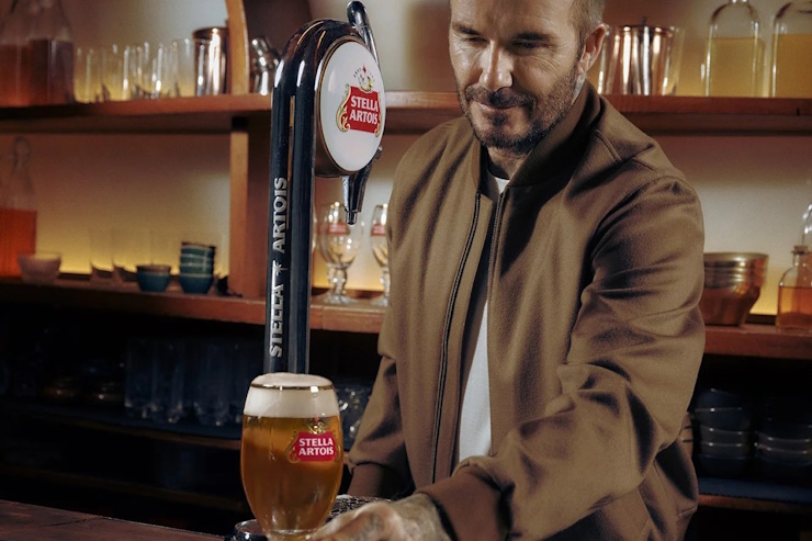 Дэвид Бекхэм стал амбассадором Stella Artois