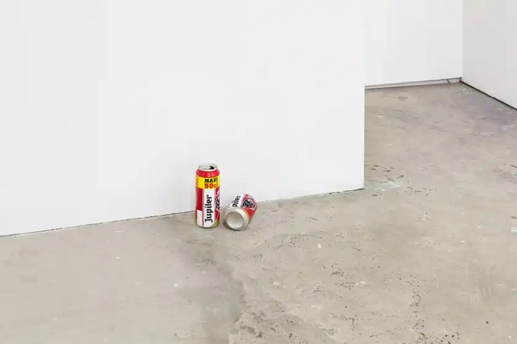 Сотрудник музея в Нидерландах по ошибке выбросил в мусор инсталляцию из двух пивных банок