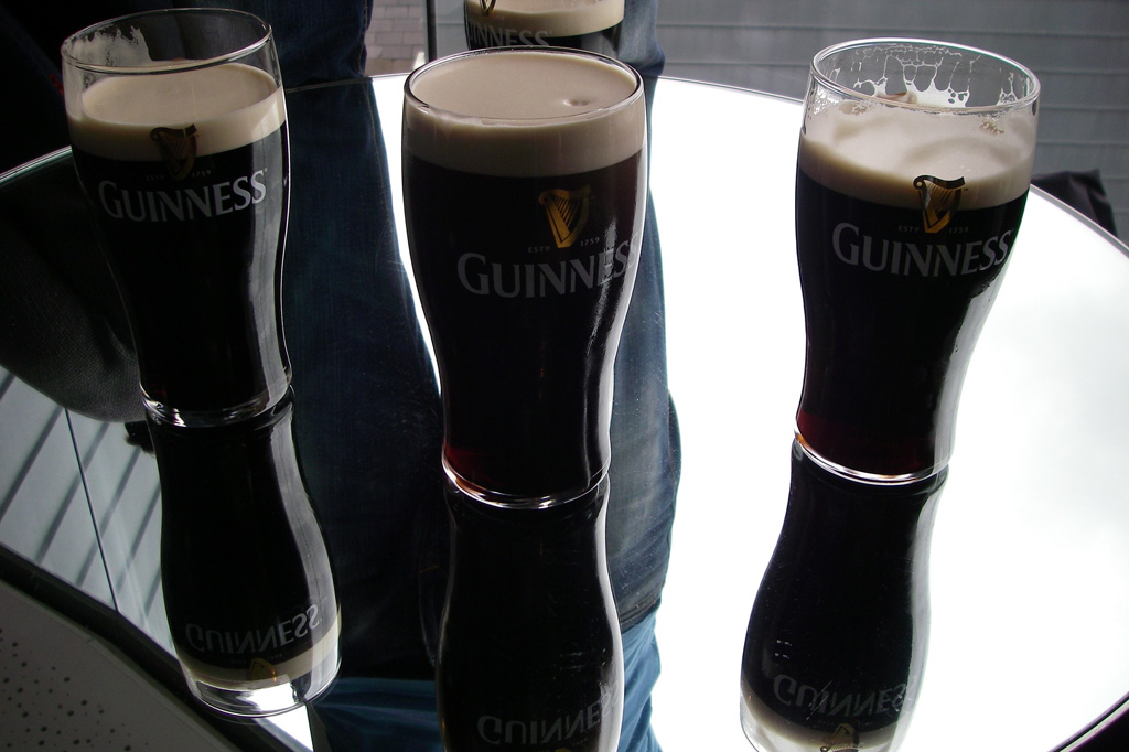 Ирландский паб предложил Guinness 60/40