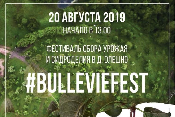 Фестиваль сбора урожая и сидроделия BULLEVIE FEST (Ленинградская область)