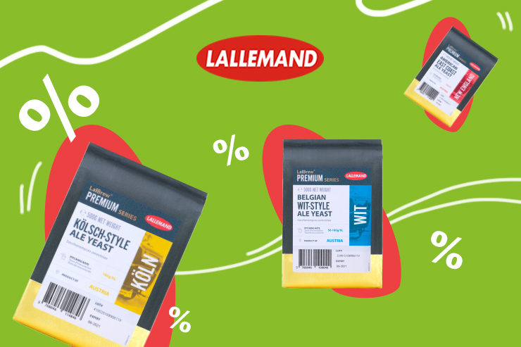 Дрожжи Lallemand со скидкой до 30% предлагает «Стратегия 21»
