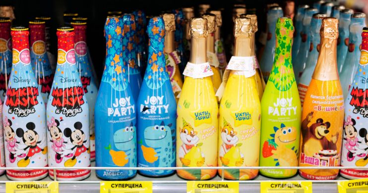 В России хотят запретить детское шампанское