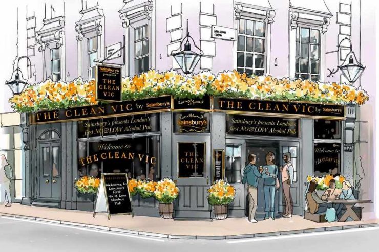 В Лондоне открыли первый безалкогольный паб