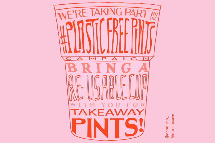 Британцев просят ходить в пабы со своими бокалами