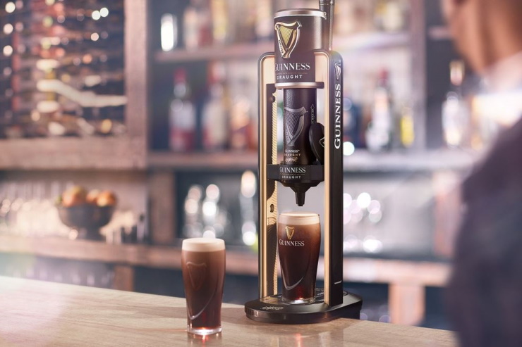 Guinness представил устройство для розлива из банок MicroDraught