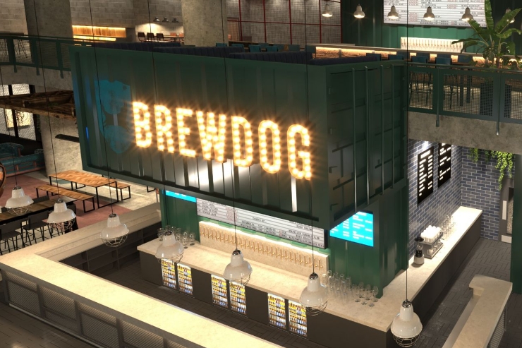 Крупнейший бар BrewDog с боулингом и студией подкастов откроется в Лондоне