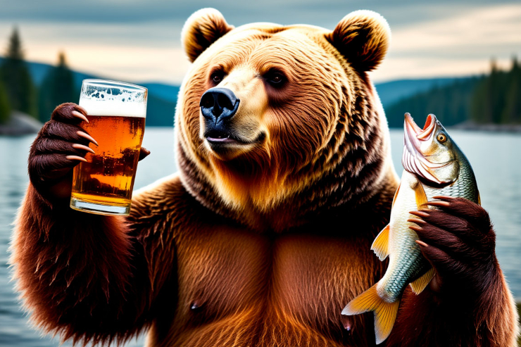 Ещё одну рекламу пивного магазина с медведем признали ненадлежащей