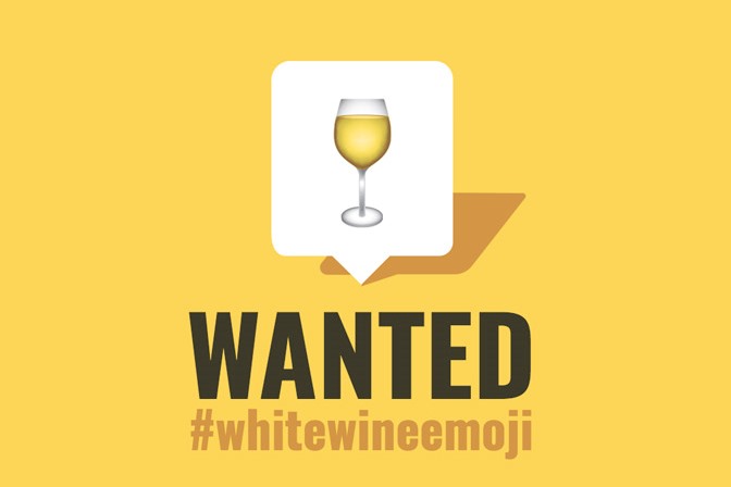 Виноделы требуют создать эмодзи для белого вина