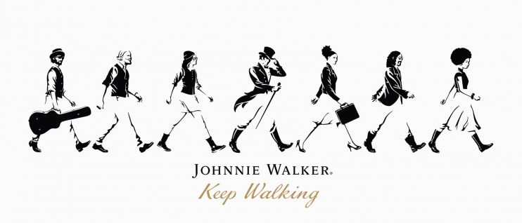 У персонажа-символа виски Johnnie Walker появились друзья