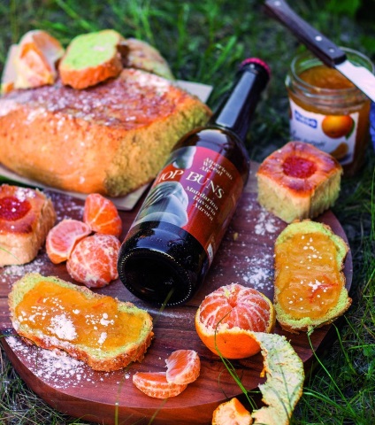 Hop Buns: Aurora & Mandarina Bavaria