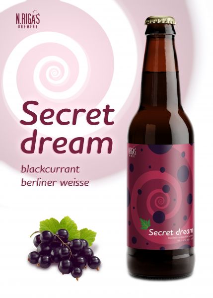Secret Dream Blackcurrant Berliner weisse