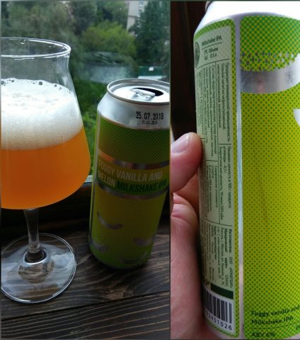 Foggy Vanilla And Melon Milkshake IPA