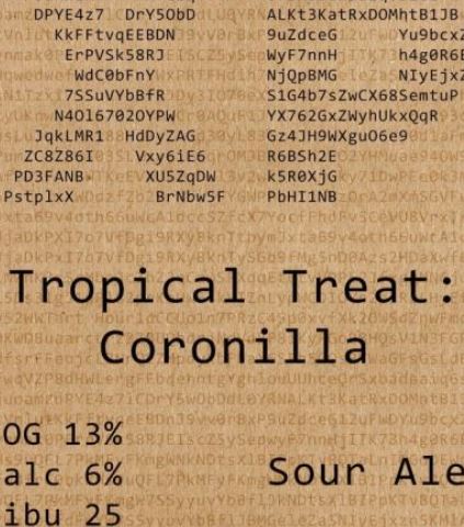 Tropical Treat: Coronilla