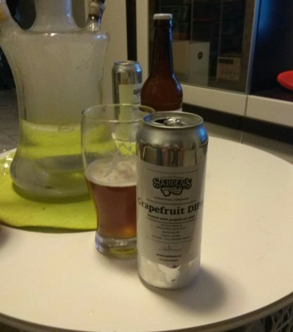 Grapefruit DIPA Brewed With Grapefruit Peel