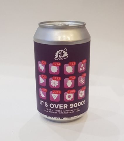 It’s Over 9000! Blackberry • Strawberry • Lime