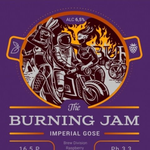 Burning Jam: Raspberry & Basil