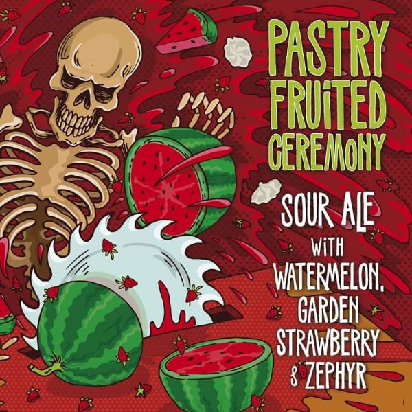 Pastry Fruited Ceremony: Watermelon, Garden Strawberry & Zephyr